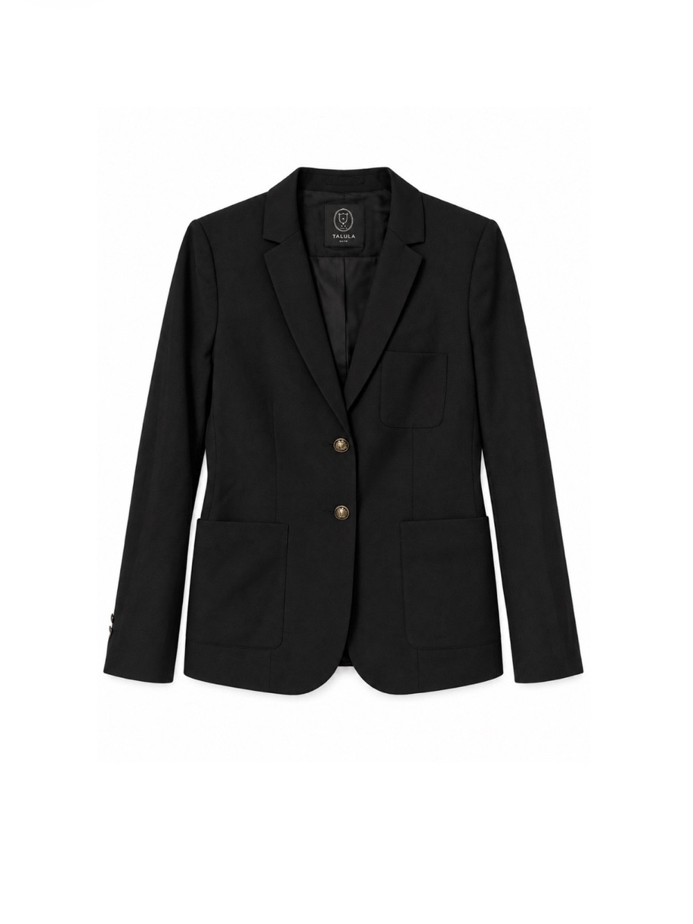 Aritzia Talula Wool Blend Exeter Blazer - Black, Size 8